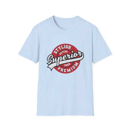 Superior 1982 Vintage T-Shirt | Classic Stylish Active Premium Tee for Men & Women | Iconic Distressed Graphic Top