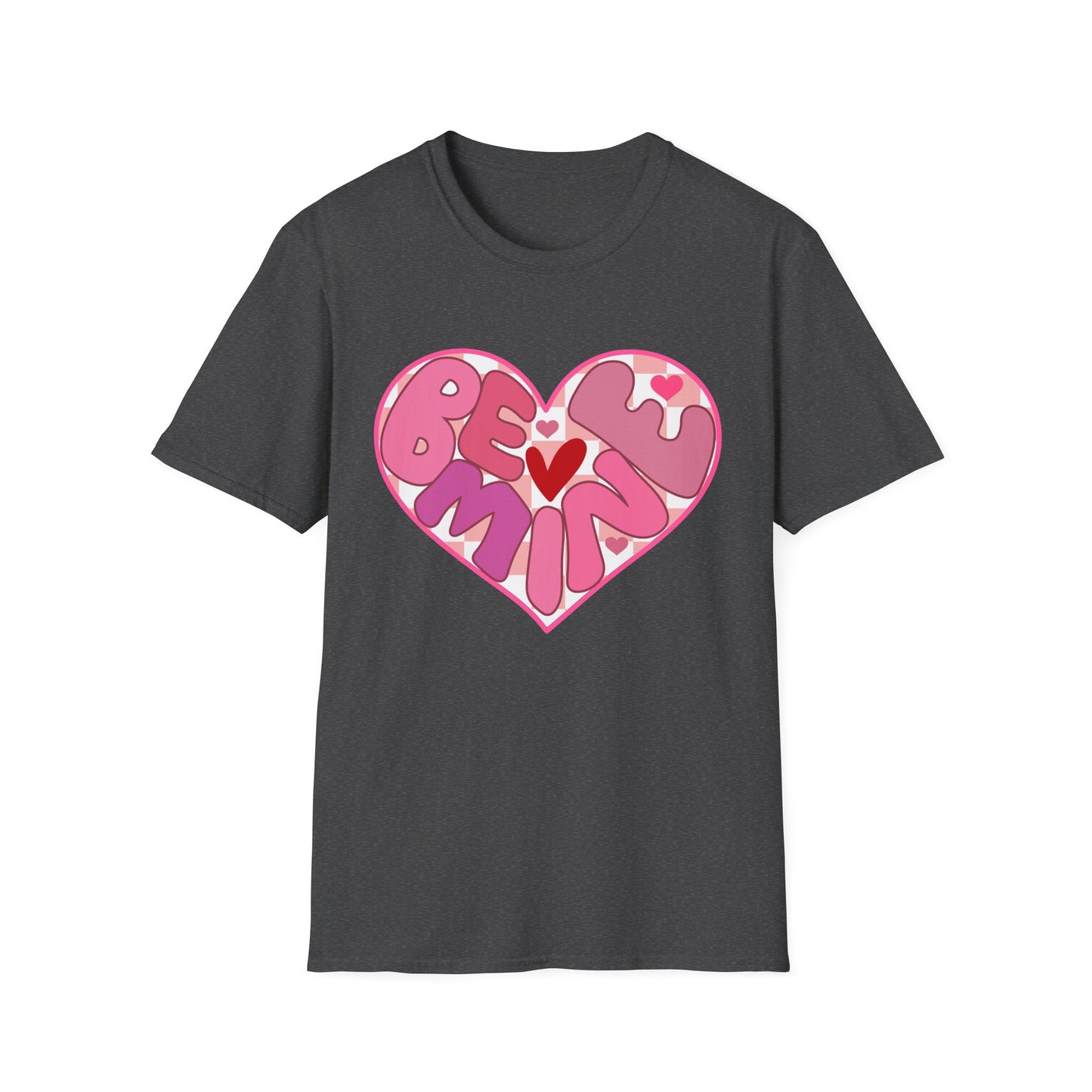Sweet Be Mine Heart T-Shirt | Adorable Valentine's Day Love Tee | Retro Pink Aesthetic Gift for Her