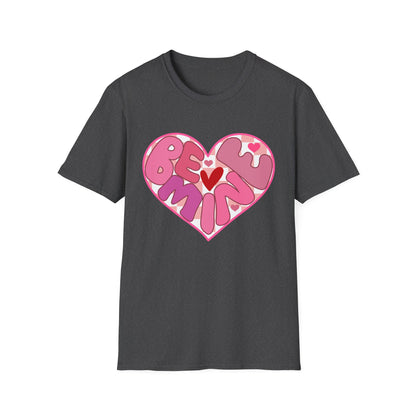 Sweet Be Mine Heart T-Shirt | Adorable Valentine's Day Love Tee | Retro Pink Aesthetic Gift for Her