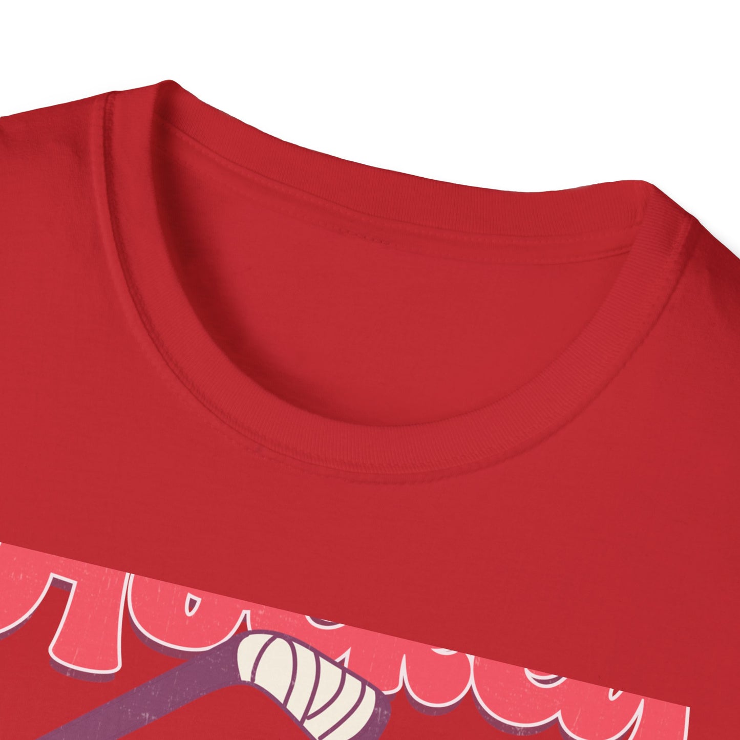 Groovy Hockey Is My Valentine T-Shirt - Cute Retro Heart Hockey Fan Tee - Perfect Valentine's Day Gift for Ice Hockey Lovers