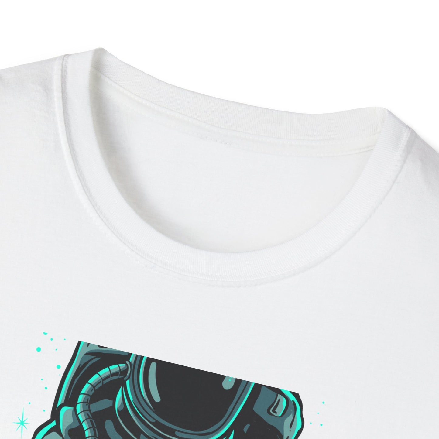 Epic Astronaut Ice Cream T-Shirt - Cool Galactic Space Explorer Tee for Sci-Fi Fans & Sweet Treat Lovers
