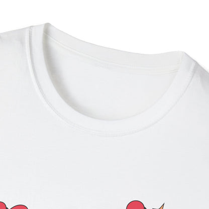 Enchanting 'Magic of Love' Groovy T-Shirt | Retro Valentine's Day Heart Tee | Whimsical, Cute & Romantic Gift