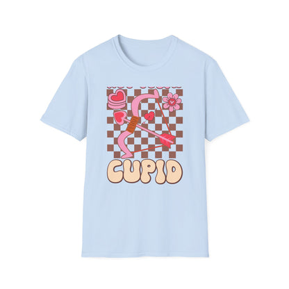 Sassy "Not Today Cupid" T-Shirt | Groovy Anti-Valentine's Day Heart Arrow Tee | Funny Retro Single Awareness Gift
