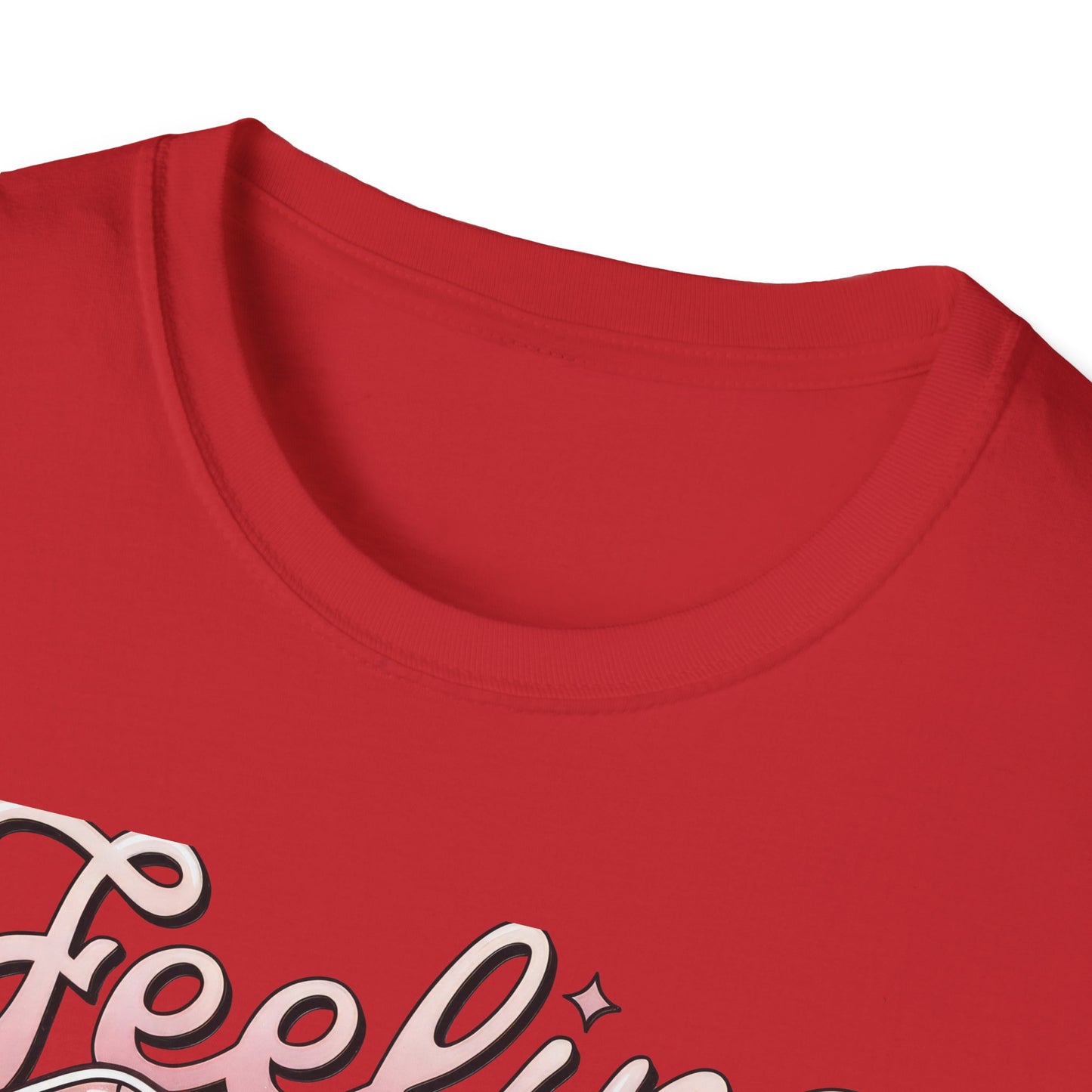 Sweet Feeling Lucky Dice & Hearts T-Shirt - Trendy Kawaii Love Charm Tee for Women & Teens