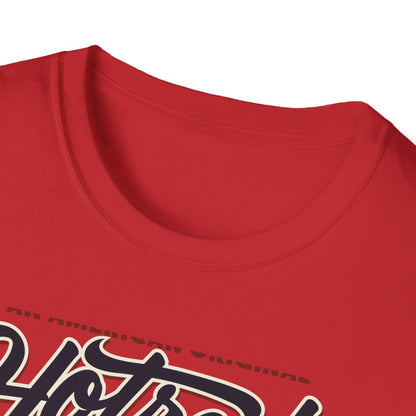 An American Original Hot Rod T-Shirt | Vintage Custom Car Enthusiast Tee with Genuine Quality Parts & Dirty Garage Style
