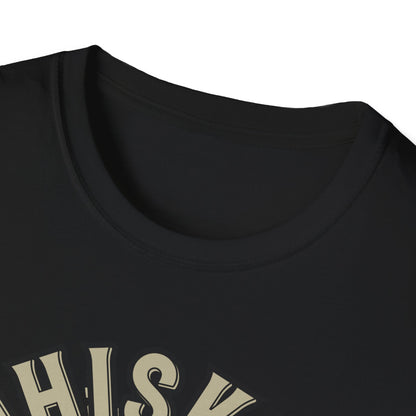 Bold 'Whiskey Makes Me Frisky' T-Shirt - Funny Drinking Tee for Whiskey Lovers | Perfect Bar & Party Humor Gift