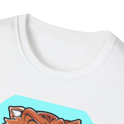 Rad Roaring Tiger Skateboard T-Shirt | Fierce Skater Mascot Graphic Tee for Extreme Style