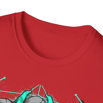 Epic Cybernetic Bull T-Shirt | Striking Sci-Fi Mech Ox Tee | Futuristic Geometric Animal Design | Bold Statement for Gamers & Tech Fans