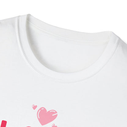 Adorable Valentine's Day T-Shirt: Love Kisses Be Mine | Romantic Cupid Heart Tee for Couples & Sweet Gifts