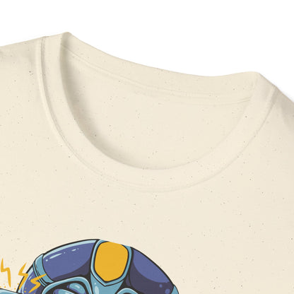 Epic Space Soldier Gorilla T-Shirt: Fierce Sci-Fi Ape Blaster Tee - Galactic Warrior Graphic for Gamers & Sci-Fi Fans