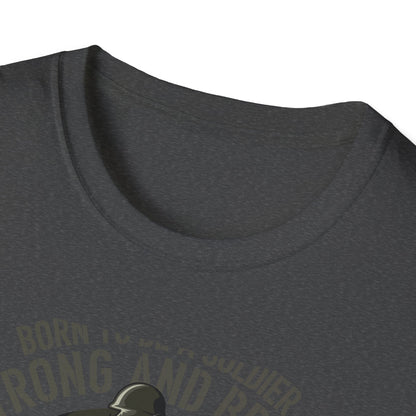 Proud Army Veteran T-Shirt - Strong & Brave Soldier Design | Honoring USA Military Service Gift