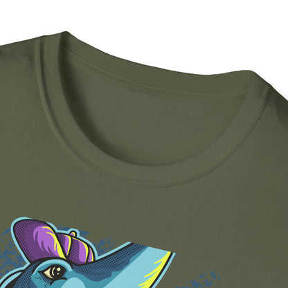 Epic Skater Shark T-Shirt | Rad Retro Skateboard Animal Graphic Tee | Cool Streetwear Apparel for Skate Lovers
