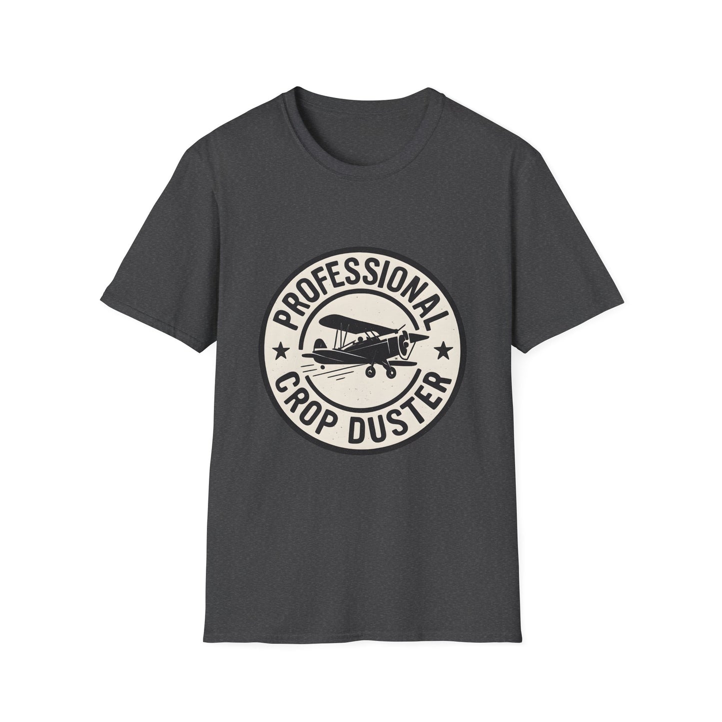 Professional Crop Duster Vintage Badge Tee