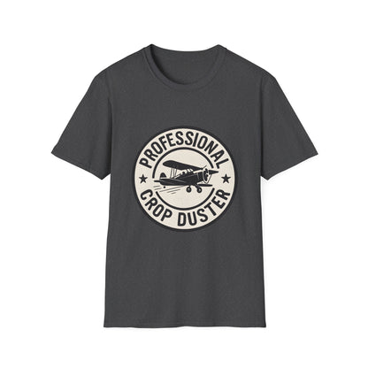 Professional Crop Duster Vintage Badge Tee