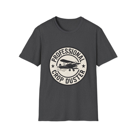 Professional Crop Duster Vintage Badge Tee