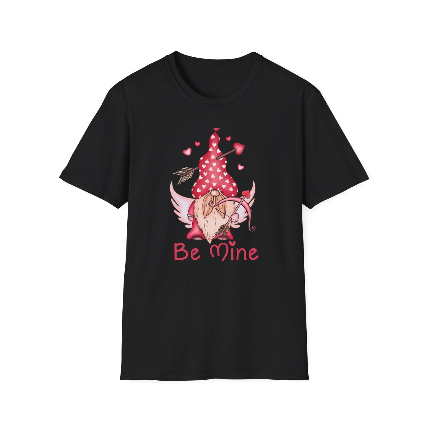 Adorable Valentine's Gnome T-Shirt - Cupid "Be Mine" Love Tee | Sweet Romantic Gift for Her & Him