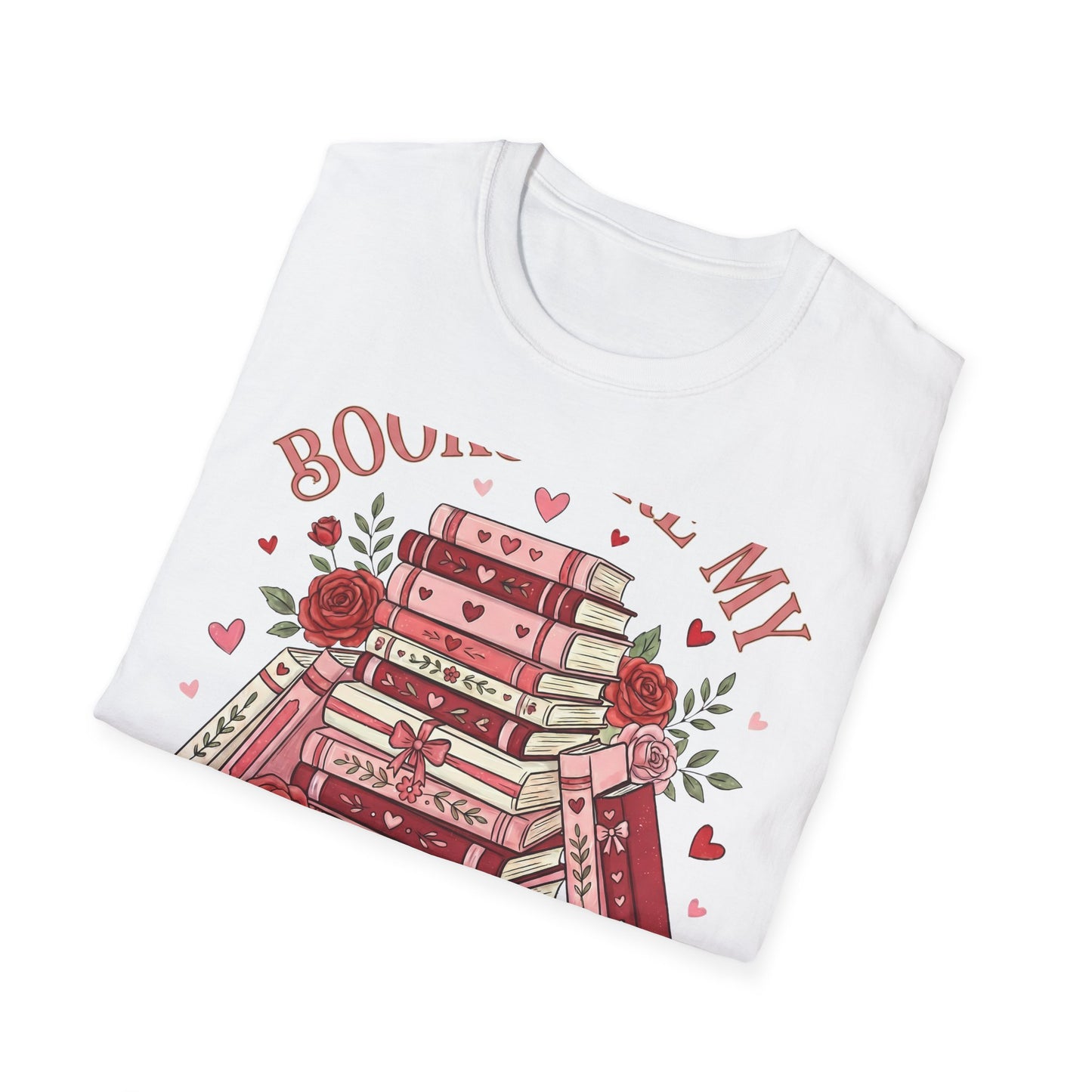 Charming Books Are My Love Language T-Shirt | Cozy Reader & Librarian Gift | Aesthetic Book Lover Tee