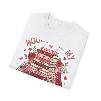Charming Books Are My Love Language T-Shirt | Cozy Reader & Librarian Gift | Aesthetic Book Lover Tee