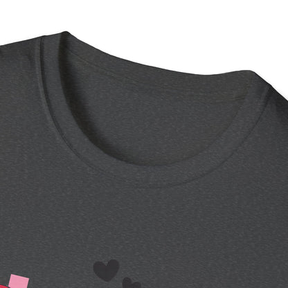 Adorable You + Me = Love Cartoon Hearts T-Shirt - Perfect Romantic Couple's Gift & Valentine's Day Tee