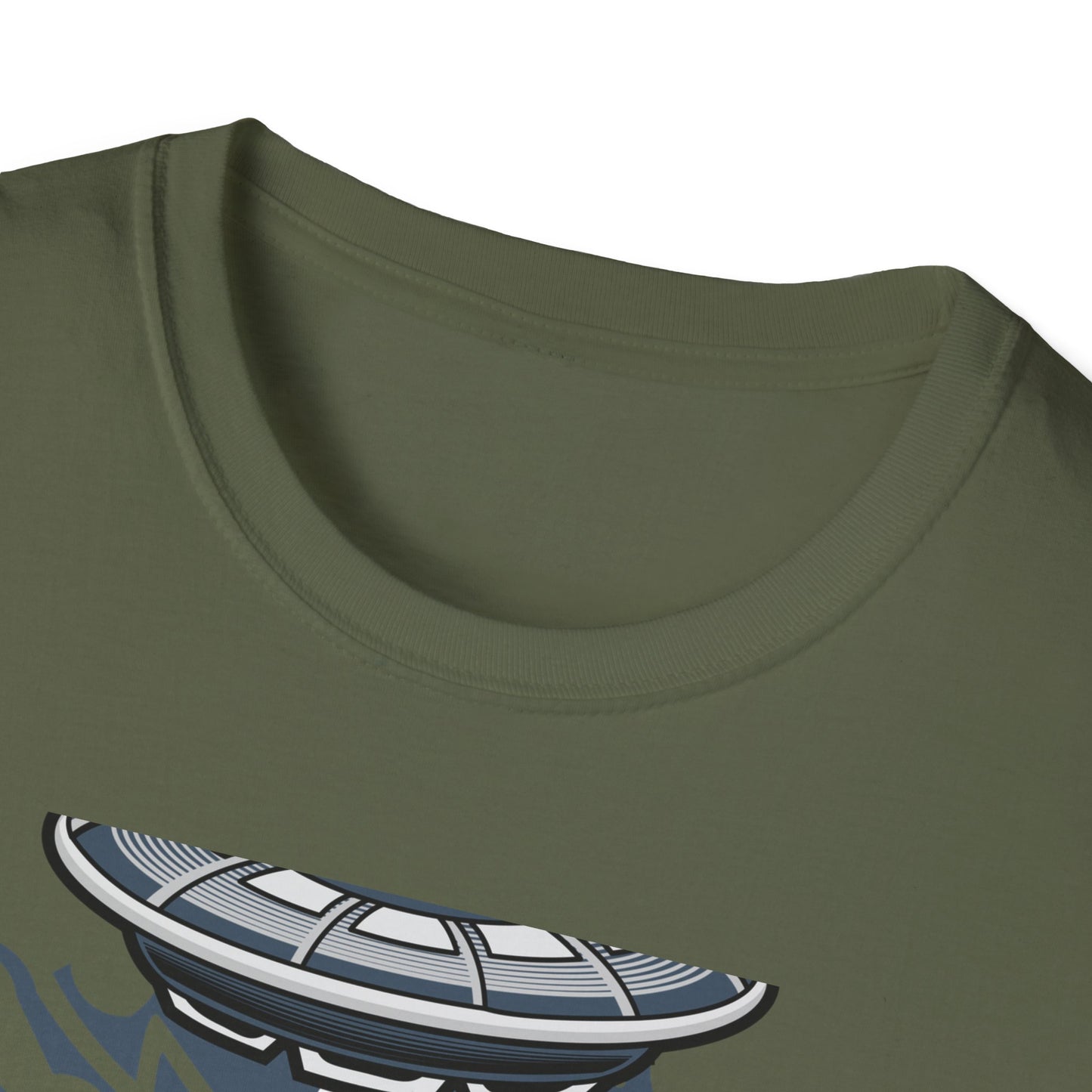 Epic Alien Invasion Biker VW Beetle T-Shirt | Unique Sci-Fi Chopper Car Lover Gift Tee