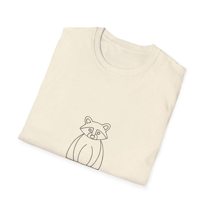 Hilarious Raccoon "Snacks are Mandatory" T-Shirt | Adorable Animal Lover & Foodie Tee | Must-Have Comfort Apparel