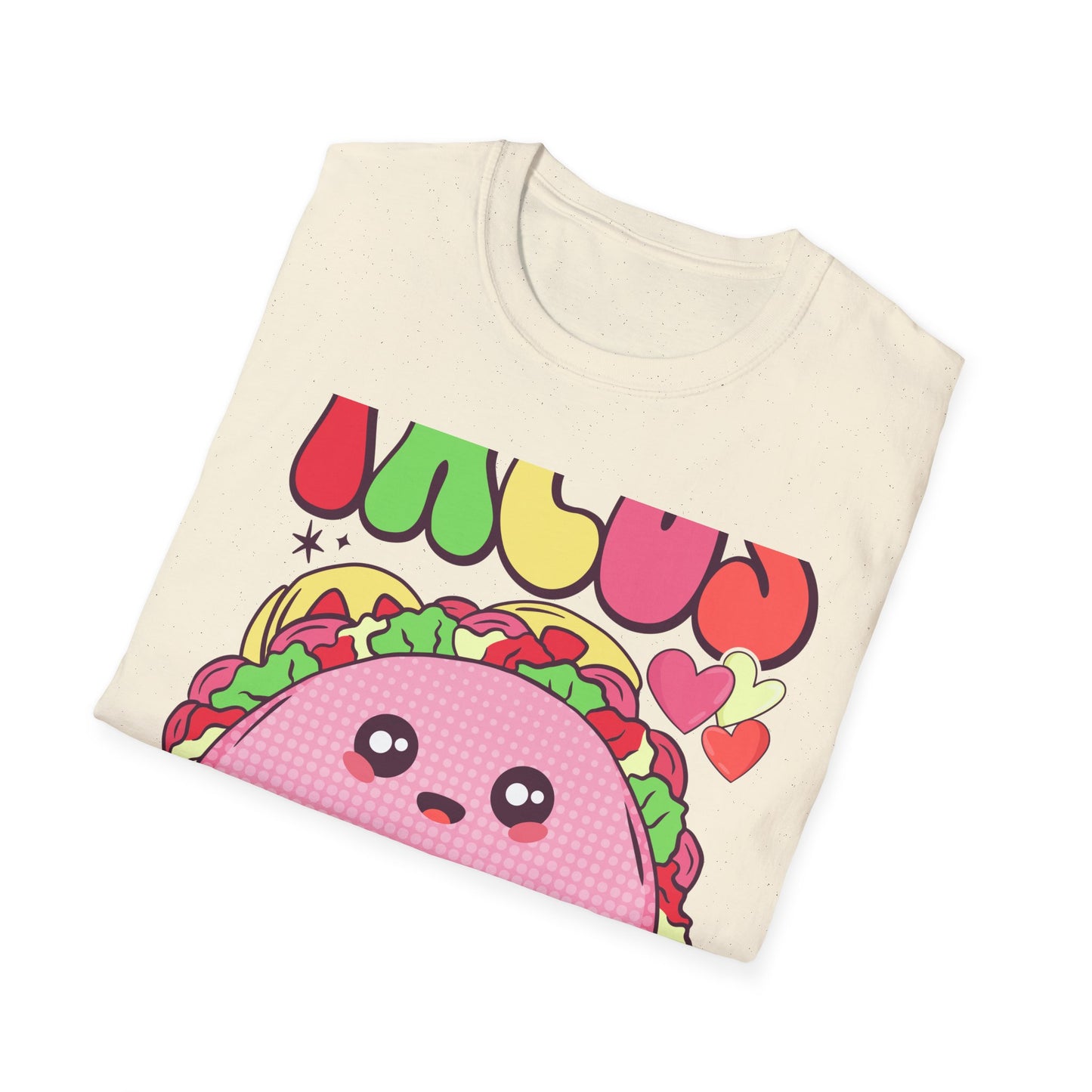 Adorable "Tacos Are My Valentine" T-Shirt | Cute Kawaii Taco Lover Tee | Funny Foodie Valentine's Day Gift for Her | Trendy & Unique