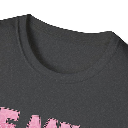 Chic Be Mine Valentine Leopard Print T-Shirt | Adorable Pink Red Animal Love Tee Gift for Her