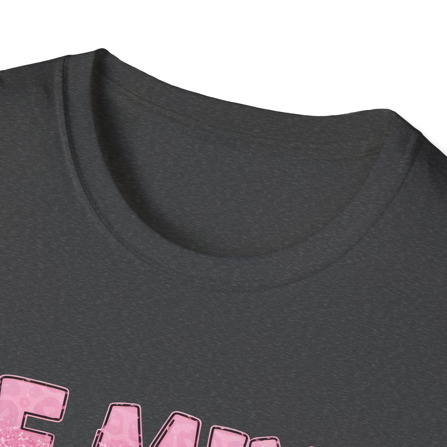 Adorable Be Mine Valentine T-Shirt | Trendy Pink & Red Leopard Print Tee for Her | Sweet V-Day Gift