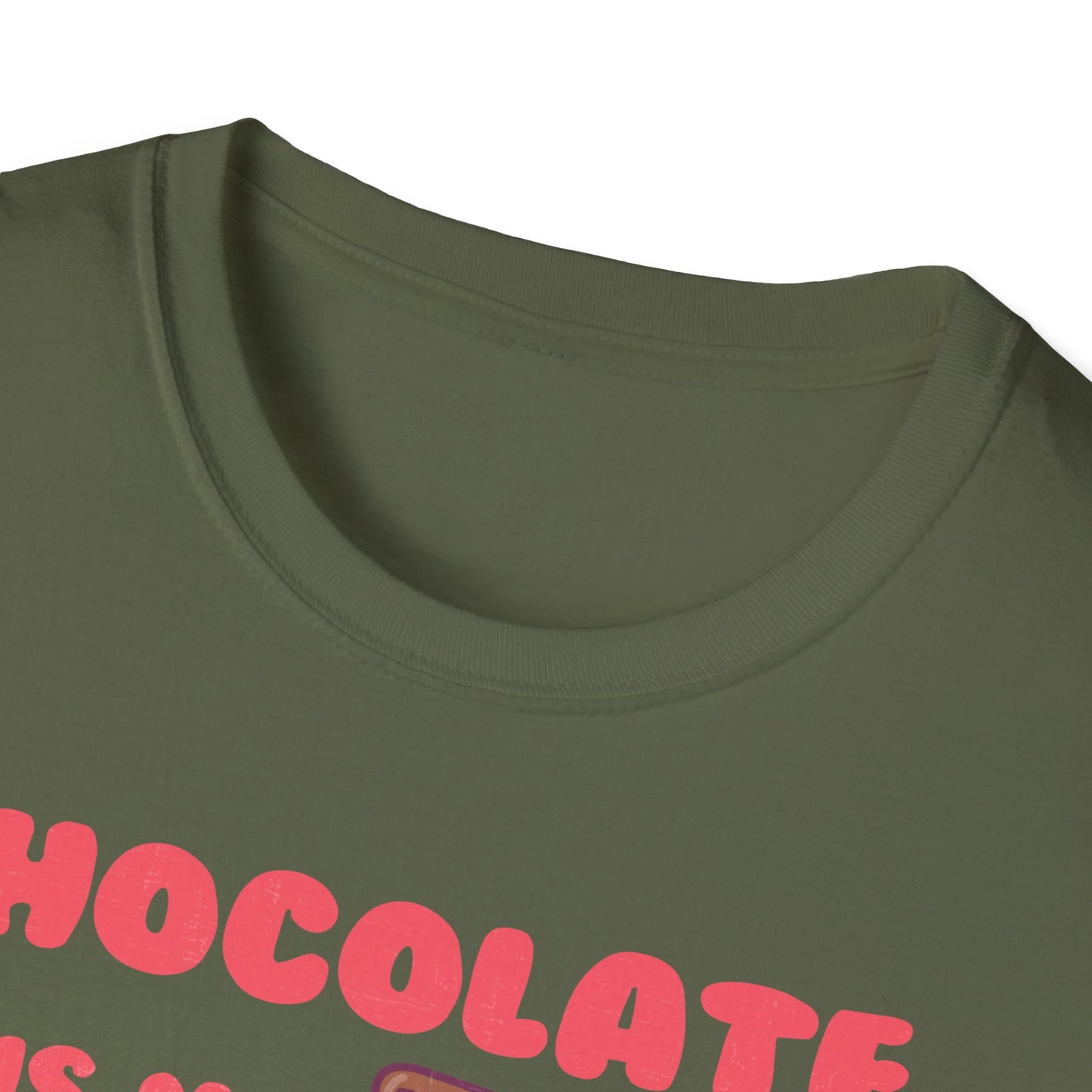 Charming Retro 'Chocolate is My Valentine' T-Shirt - Sweet Foodie & Galentine's Day Gift Tee