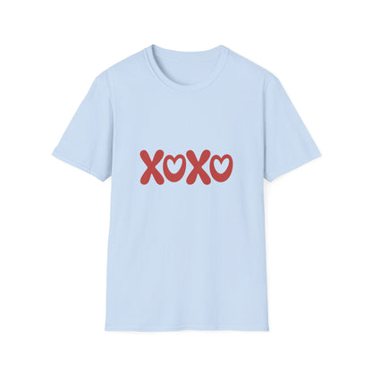 Sweet XOXO Heart T-Shirt | Trendy Hugs & Kisses Love Graphic Tee for Valentine's Day & Beyond