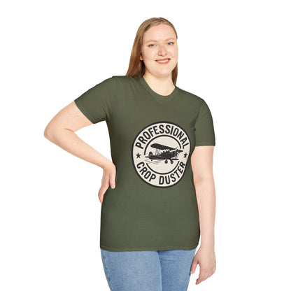 Professional Crop Duster Vintage Badge Tee