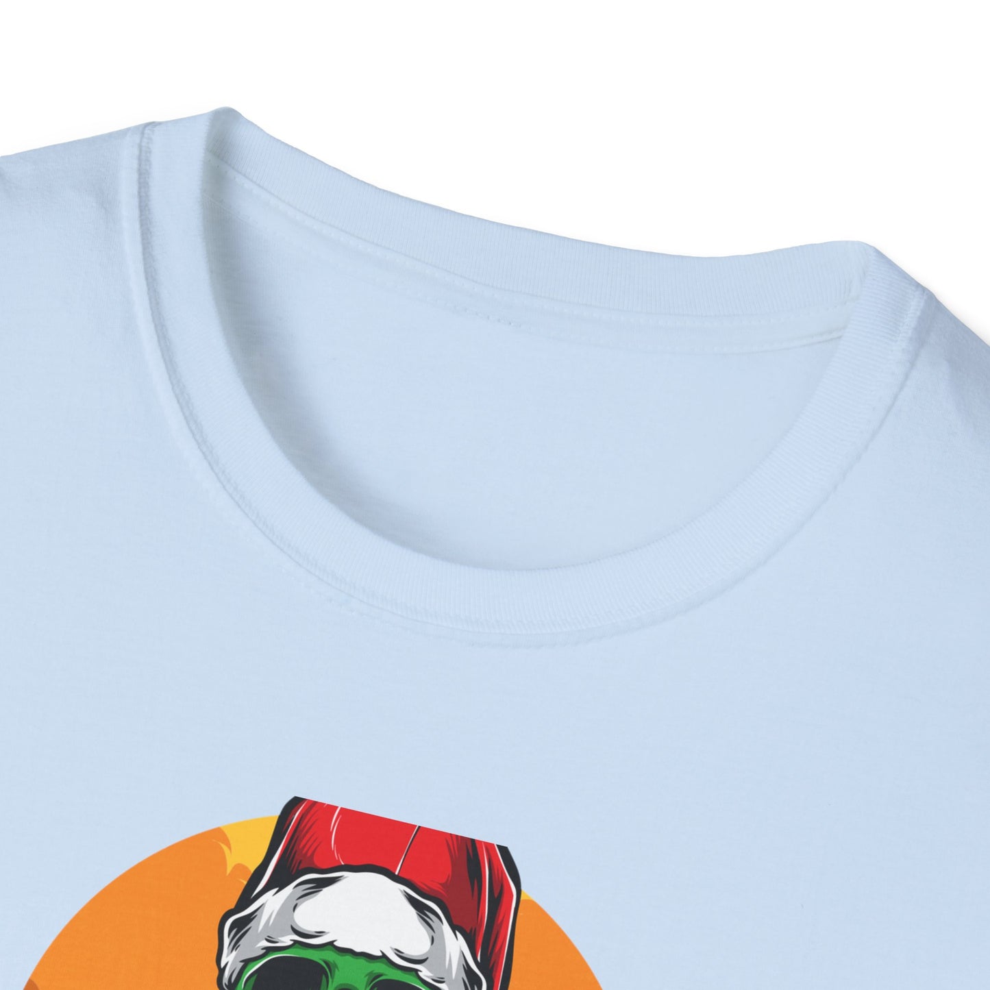 Creepy Zombie Santa T-Shirt | Spooky Christmas Horror Tee | Unique Gothic Holiday Gift | Macabre Xmas Top