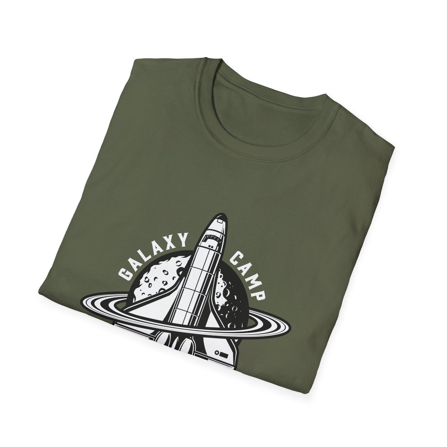 Epic Space Shuttle T-Shirt | Vintage Cosmic Saturn & Moon Tee | Stellar Astronomy & Science Fan Apparel | Explore the Galaxy!