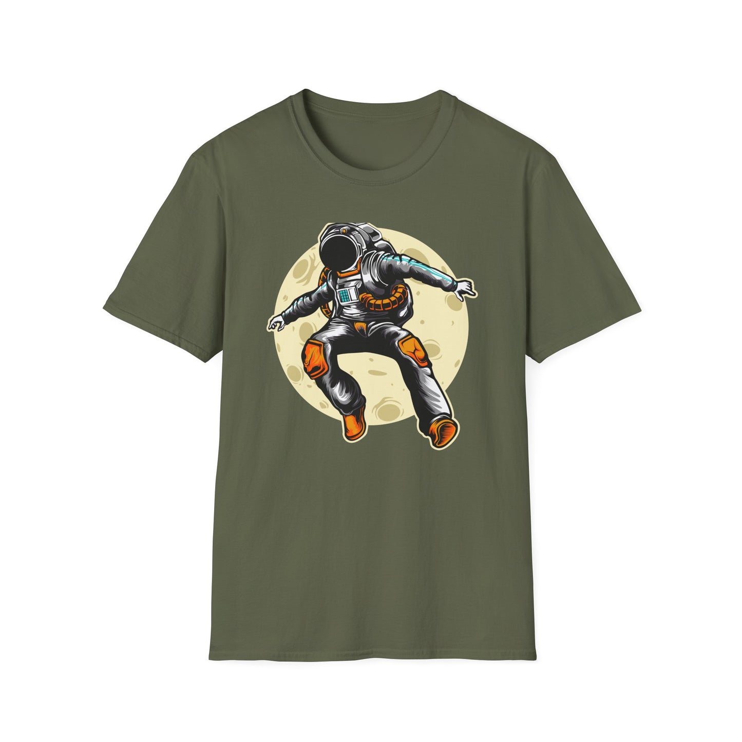 Epic Astronaut Moon Float T-Shirt | Gravity-Defying Space Explorer Tee | Cool Cosmic Gift for Men & Women