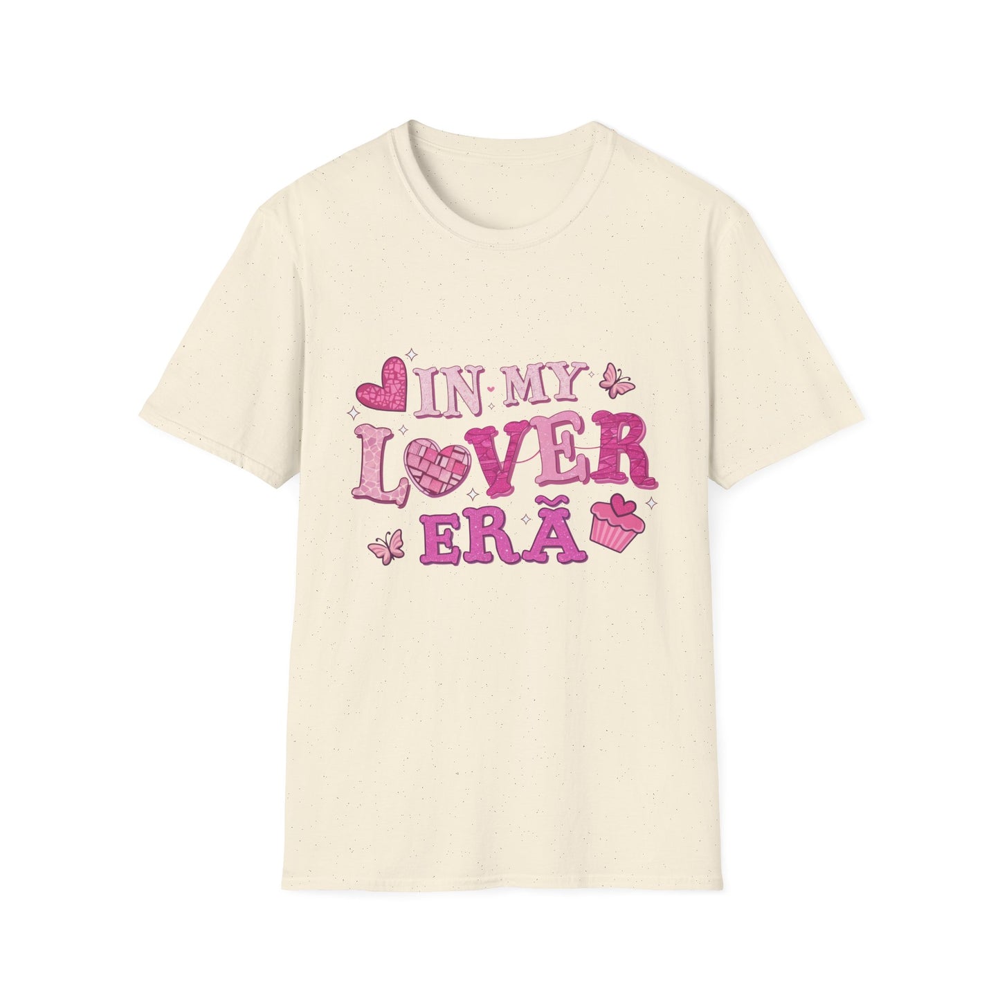 Dazzling In My Lover Era T-Shirt | Trendy Valentine's Day Pink Sparkle Tee for Women, Romantic Girlfriend Gift, Cute Love Core Top