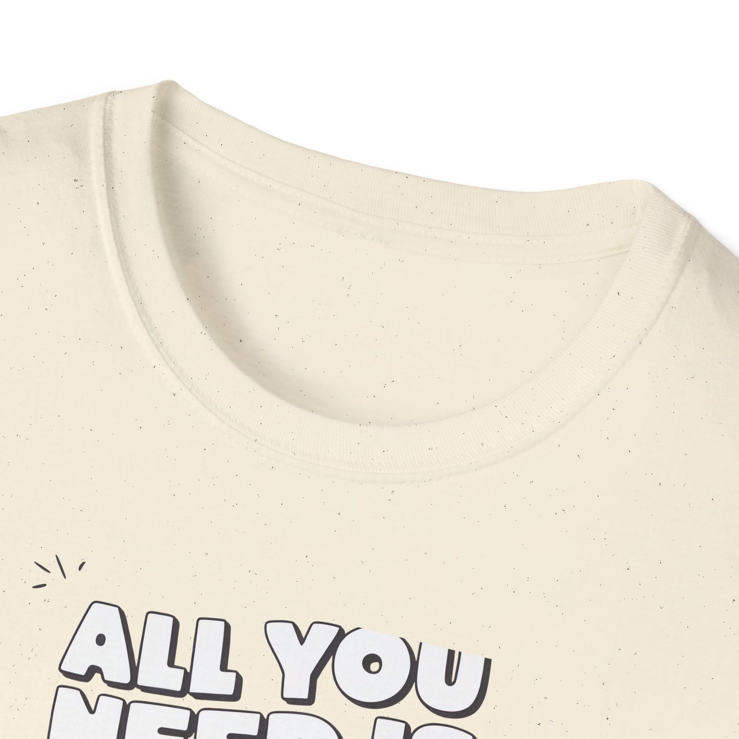 Cute All You Need Is Love T-Shirt | Sweet Heart Gift Box Tee | Romantic Valentine's Day Outfit | Adorable Love Statement Top