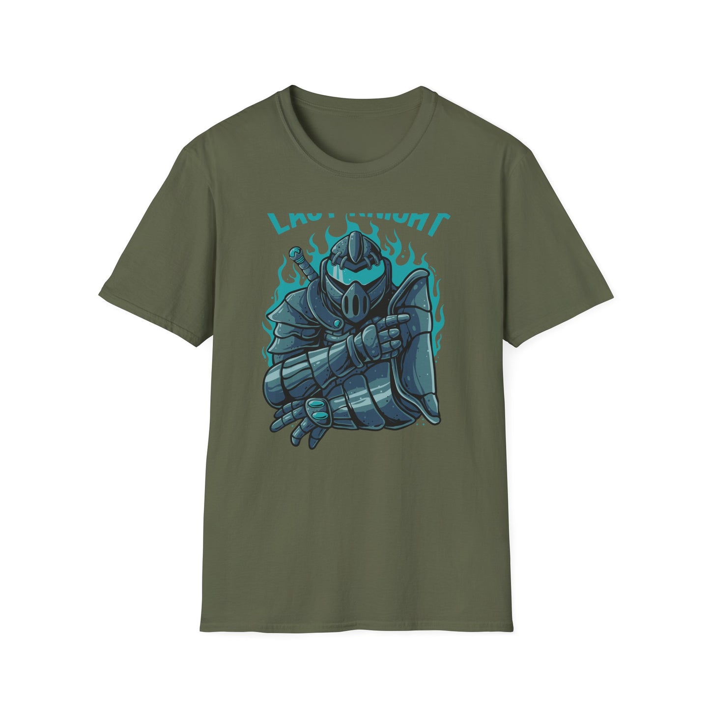Epic Last Knight T-Shirt - Fantasy Armored Warrior Gaming Tee | Mystical Medieval Sci-Fi Protector Graphic Top