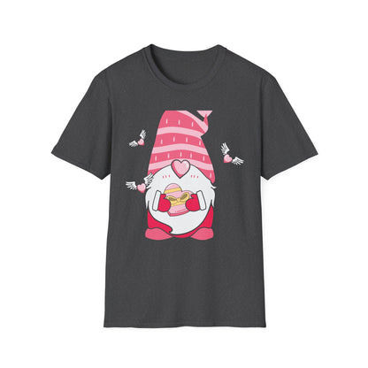 Adorable Valentine's Day Gnome T-Shirt | Sweet Heart Gift Tee for Her & Couples