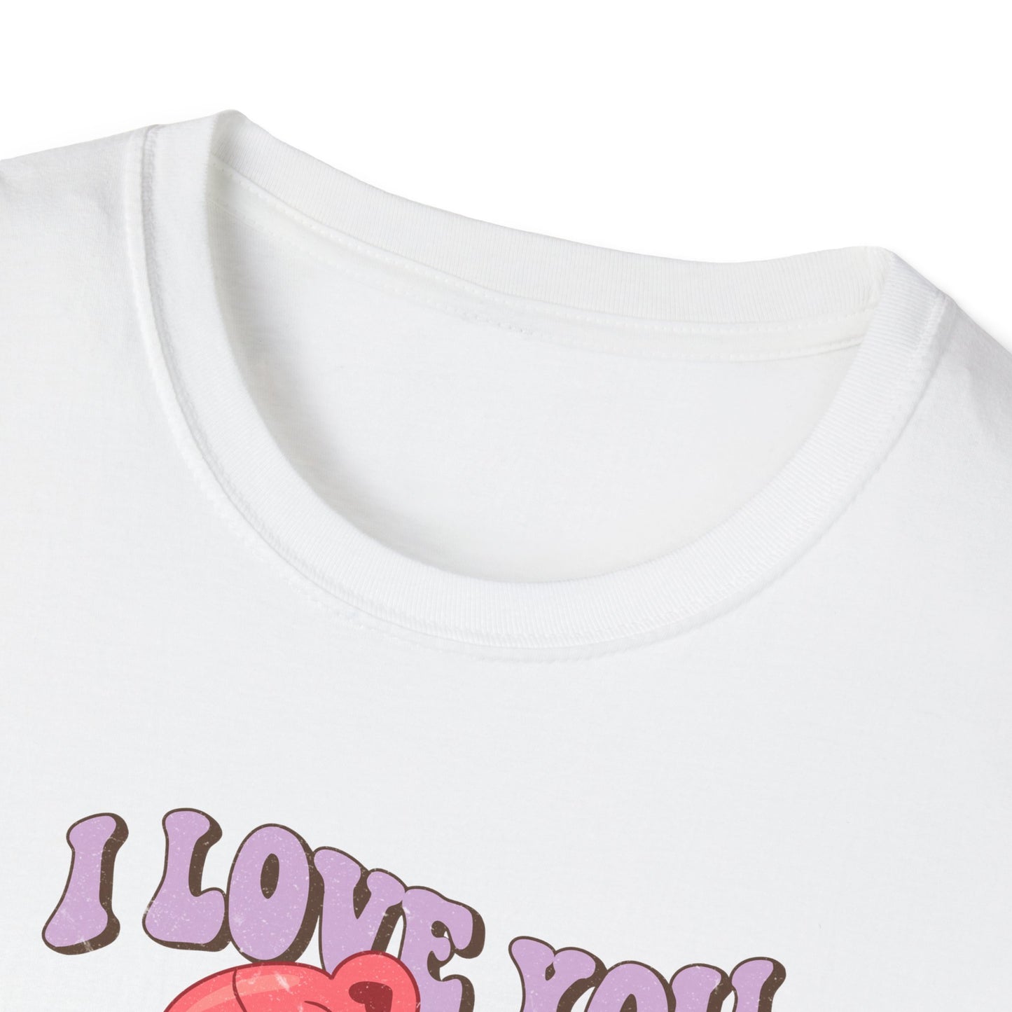 Expressive 'I Love You Beary Much' Teddy Bear T-Shirt - Adorable Love Heart Pun Tee - Sweet Valentine's Day & Anniversary Gift