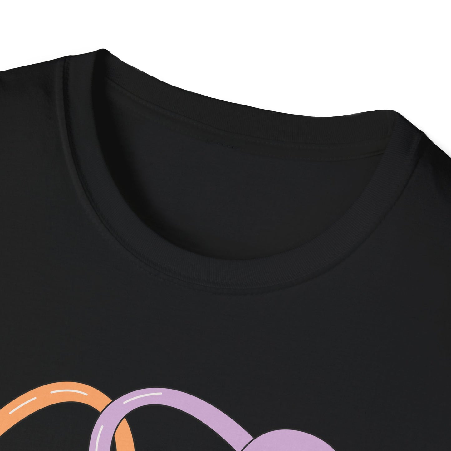 Inspiring 'Be You Not Them' T-Shirt | Retro Heart Self-Love Tee for Women & Teens | Empowering Groovy Style