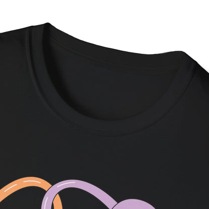 Inspiring 'Be You Not Them' T-Shirt | Retro Heart Self-Love Tee for Women & Teens | Empowering Groovy Style