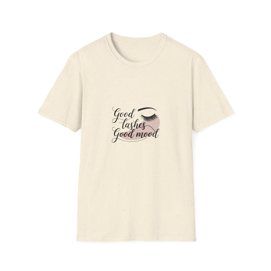 Fabulous "Good Lashes Good Mood" T-Shirt | Chic Beauty Tee for Lash Lovers & Pros | Empowering Style