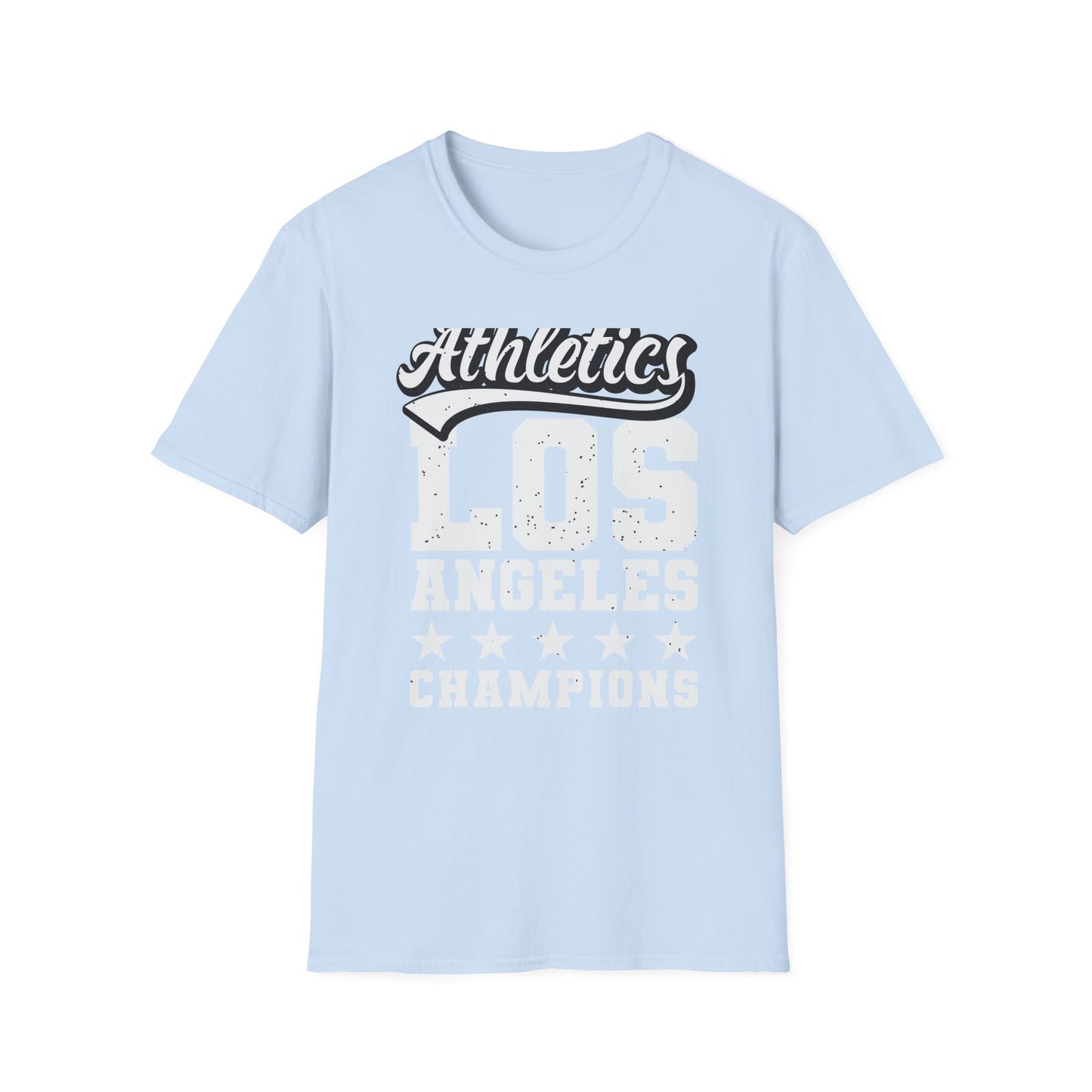 Epic Los Angeles Athletics Champions T-Shirt | Vintage Distressed LA Sports Fan Tee | Dept. of Athletics Retro Style