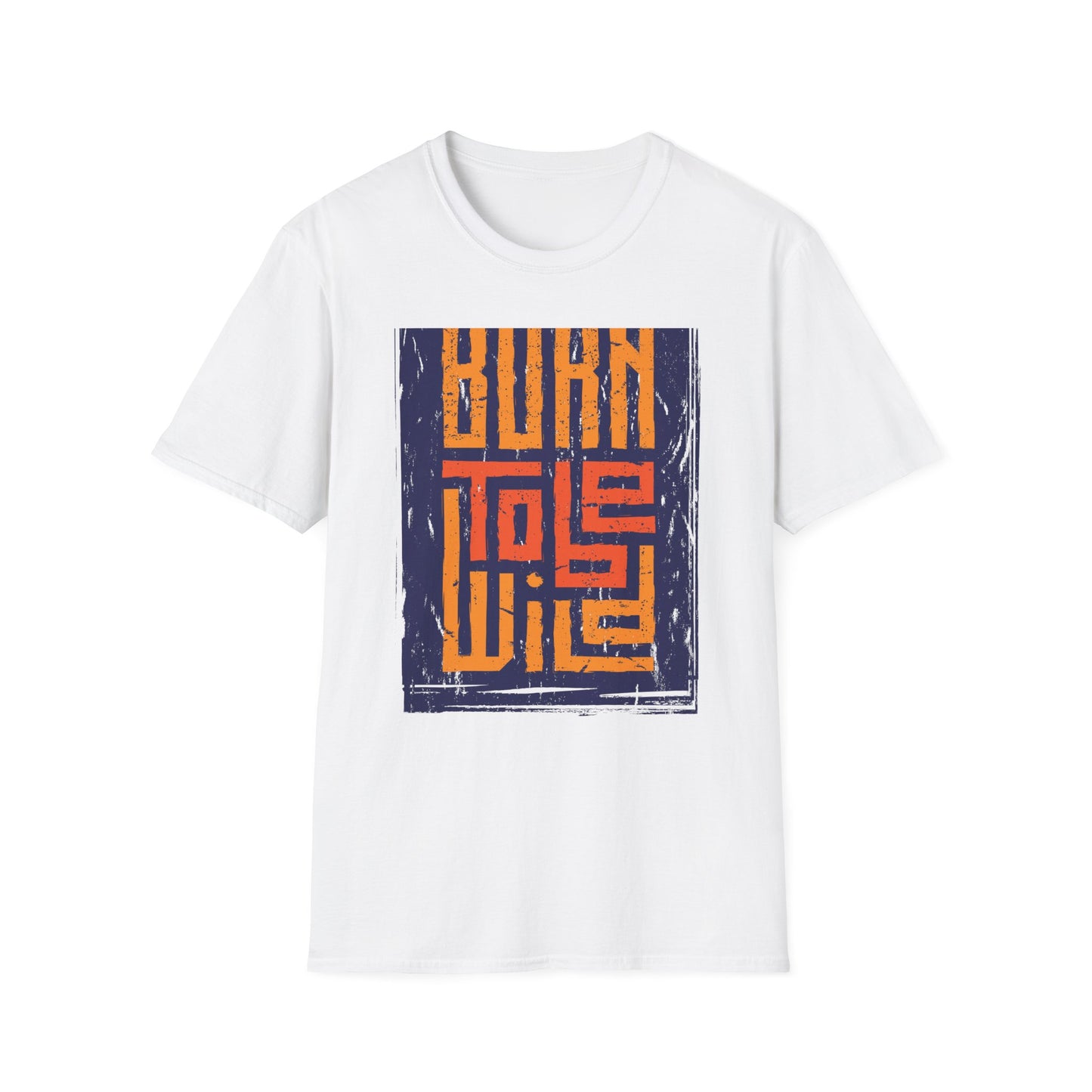 Born To Be Wild Distressed T-Shirt - Grunge Vintage Style Tee for Free Spirits & Adventurers | Bold Graphic Rock Top