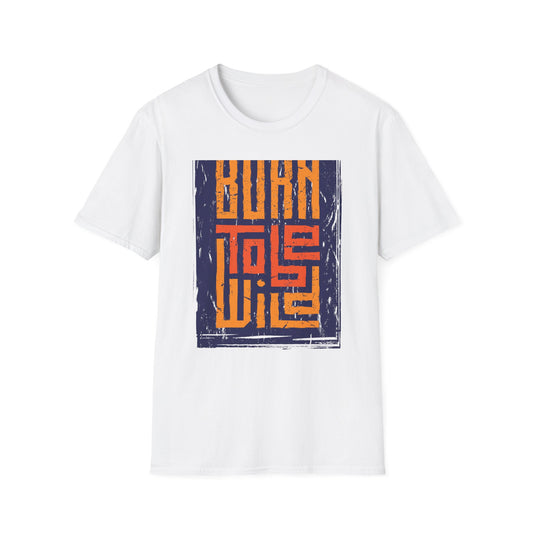 Born To Be Wild Distressed T-Shirt - Grunge Vintage Style Tee for Free Spirits & Adventurers | Bold Graphic Rock Top