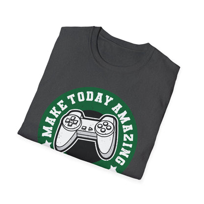 Make Today Amazing Gaming T-Shirt | Est. 2007 Retro Controller Tee - Awesome Gamer Gift for Video Game Fans