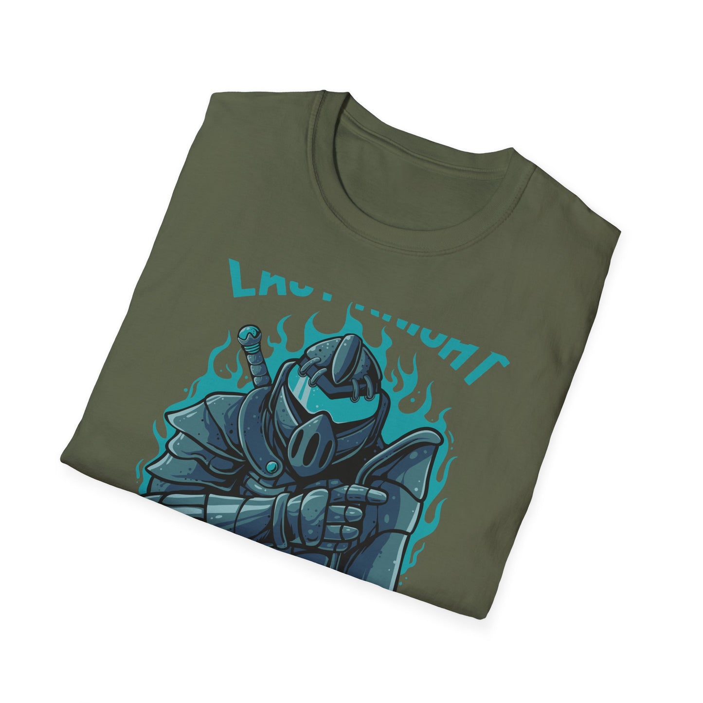 Epic Last Knight T-Shirt - Fantasy Armored Warrior Gaming Tee | Mystical Medieval Sci-Fi Protector Graphic Top