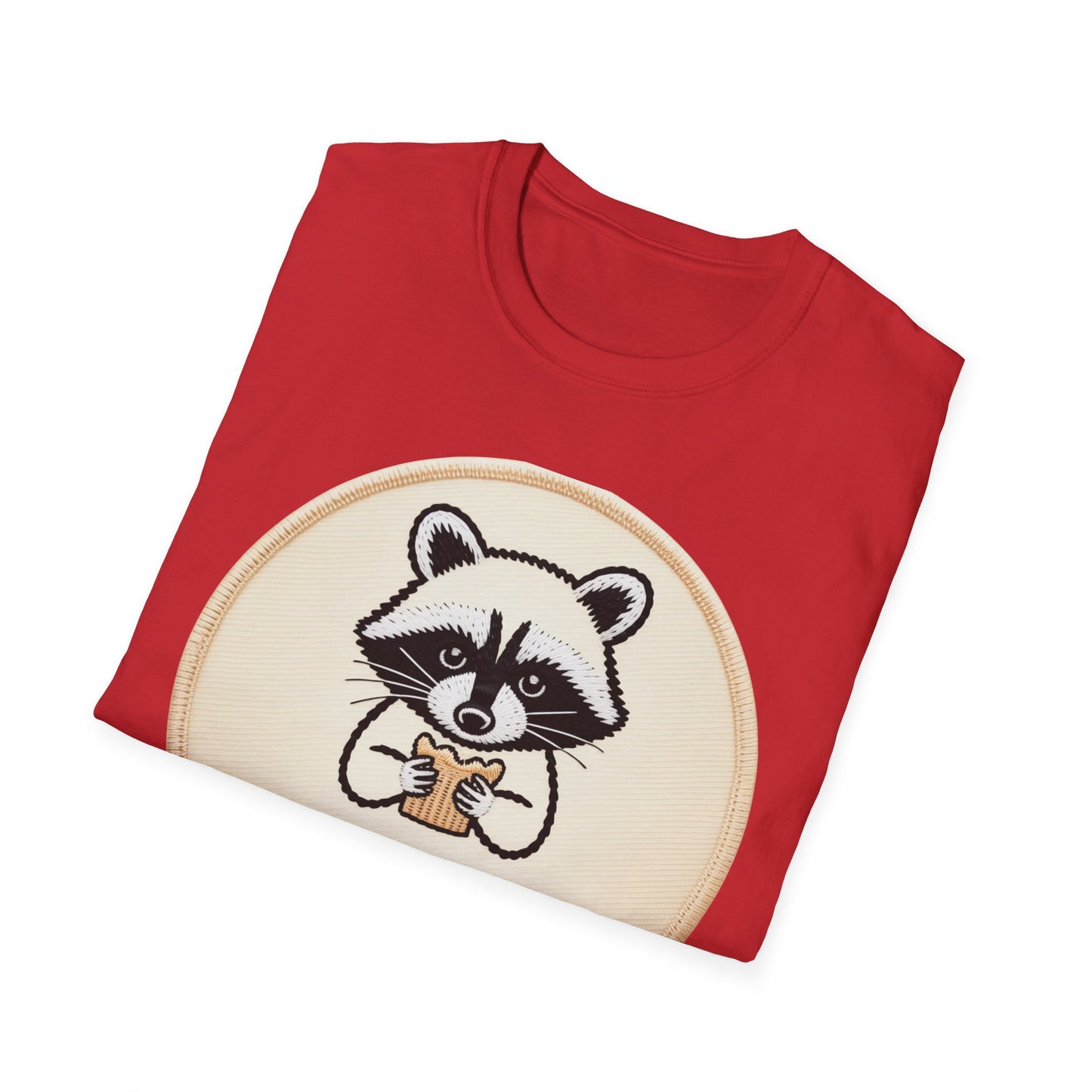 Hilarious Raccoon Snack Break Forever T-Shirt - Cute Foodie Animal Lover Tee | Trendy & Comfy Graphic Top