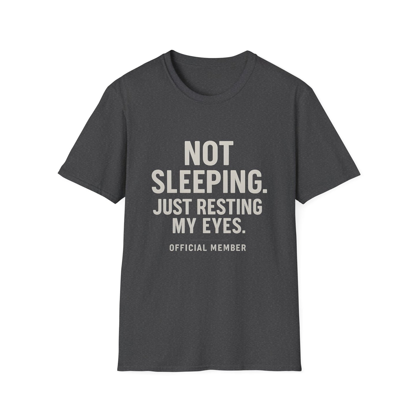 Just Resting My Eyes Dad Humor Graphic Tee