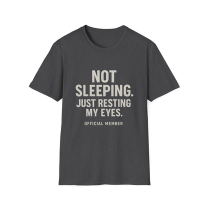 Just Resting My Eyes Dad Humor Graphic Tee